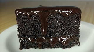 Super moist chocolate Cake with perfect chocolate ganache