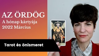 2022 Március: Az Ördög #tarot #tarotcoaching #tarotkartya #önismeret #tarotcoach #mindfulness