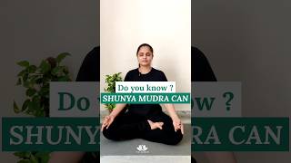 Benefits of shunya mudra | ear related problems | Shunya mudra #mudra