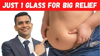 Just 1 Glass Daily To Reduce Bloating, Acidity, Gastritis - Dr. Vivek Joshi
