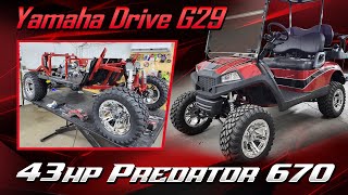 Yamaha G29 43hp Predator 670 Build