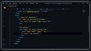 11. Input | Semantic UI