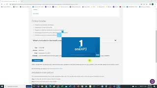 Installing Intel OneAPI