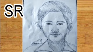 how to draw boy pencil easy drawing #sr8827 #srsketch #rajneesonuji #art#drawing  #viralvideos