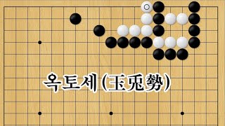 현현기경[玄玄棋經]  340-옥토세(玉兎勢)