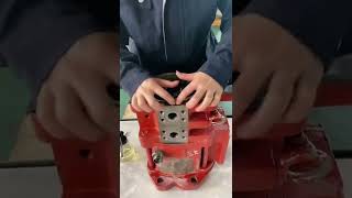 kawasaki K3V180 hydraulic piston pump repair process