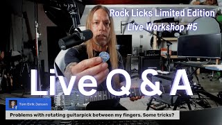 Rock Licks Workshop 5: Guitar Q/A - Your Questions Answered