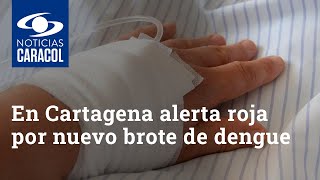 En Cartagena declararon la alerta roja hospitalaria por nuevo brote de dengue