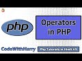 Operators in Php | PHP Tutorial #9