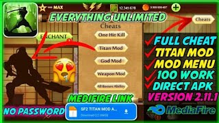 SHADOW FIGHT FIGHT 2 GOD MOD π₯π₯ TITAN MOD π₯π₯