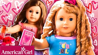 Cute Valentine Cards \u0026 Crafts | Courtney's Corner| Doll DIY |American Girl