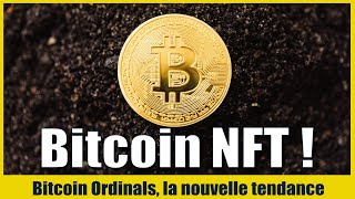 Bitcoin NFT : les ordinals c'est quoi ? comment fonctionne les NFT sur Bitcoin ?