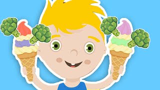 Do you like broccoli ice cream song + More nursery rhymes kids songs | rainbow songs