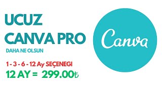 Canva Pro Ucuz Satın Al - Canva Pro Satış - Bedava Fiyata Canva Pro