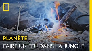 Expérimentation d'une technique pour faire un feu | À L’ÉPREUVE D'UNE TRIBU : MÉKONG