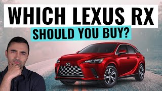 NEW 2023 Lexus RX 350h VS RX 500h || Which Luxury Hybrid SUV Is Best?