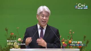 포도원교회 김문훈 목사  - 같이와 처럼