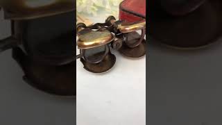 Vintage Brass  Antique binocular#shorts#youtubeshorts