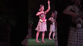 玉恵さん♡ マオリ族の踊り Maori Dance ニュージーランド NewZealand ポイボール Poi ball ハカ Haka　スパリゾートハワイアンズ   #Shorts