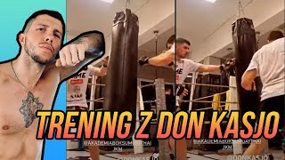 SASZA TRENING Z DON KASJO FAME MMA