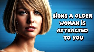 5 signs an older woman is attracted to you