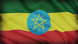 Ethiopia Flag Waving | Ethiopia Flag Background Video