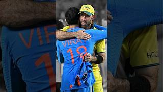 Glenn Maxwell hugs crying Virat Kohli after Team India  defeat in WC Cup final against AUS #shorts
