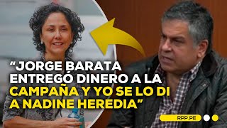 Martín Belaunde sostiene que Nadine Heredia recibió dinero de Jorge Barata #ENCENDIDOSRPP | DESPACHO