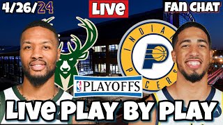 Milwaukee Bucks vs Indiana Pacers Live NBA Live Stream