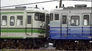 115系N34+N33編成　信越本線上り普通434M　内野→新潟→長岡