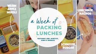 PACK A WEEK OF LUNCHES WITH ME | Featuring Omiebox, b.box, MontiiCo \u0026 LBBC!