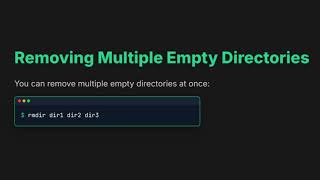 Clean Up Empty Directories Fast in Linux #linuxcommands #linuxforbeginners