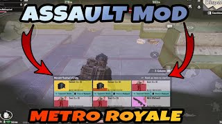 WE SHOT EVERYONE IN ASSAULT MODE - PUBG METRO ROYALE