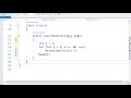 For Loop C# Programming