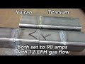 titanium vulcan welders tig comparison