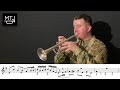 variations on america solo trumpet excerpt ryan brewer