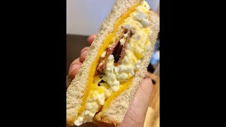 如何做精致早餐第三集：培根鸡蛋三文治 How to make deliciou breakfast Ep3 ：Smoke Bacon Sandwich