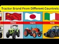 Tractors brand from different countries||Tractors brand names|| @Supriya_2018