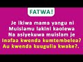 FATWA|Je ikiwa mama yangu   kaolewaa Na asiyekuwa muislam je Inafaa kwenda kumtembelea?