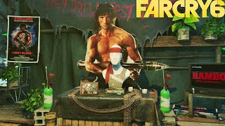 Far Cry 6 All The Blood | Rambo Crossover Mission | Sylvester Stallone