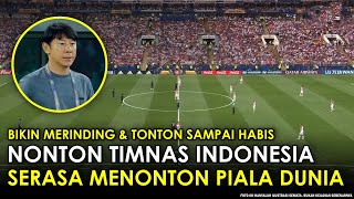🔵 ATMOSFER LUAR BIASA ‼️ Shin Tae Yong Buktikan Timnas Indonesia Serasa Berlaga di Piala Dunia 2026