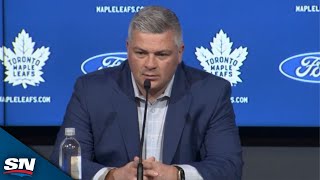 Maple Leafs Head Coach Sheldon Keefe Takes  Responsibility, Watch FULL Year-End