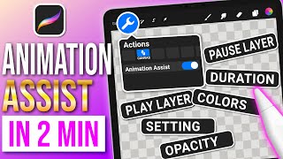 How To Use Animation Assist in Procreate - Tutorial For Beginners