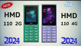 HMD 110 2G vs HMD 110 4G | HMD NOKIA