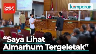 Adzan Romer Diminta Peragakan Kejadian Usai Yosua Ditembak, Ngaku Lihat Almarhum Yosua Tergeletak