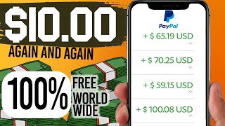 EARN $10.00 Unlimited PayPal Money within 4 minutes! How To Earn Free PayPal Money 2024