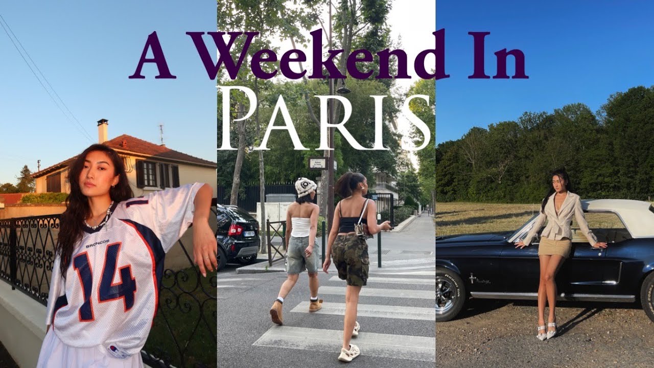 A Weekend In Paris | Travel VLOGS - YouTube