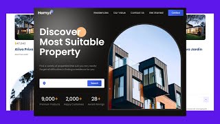 React Responsive Real Estate Website Using ReactJs | React Project with Source Code