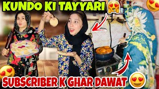 Subscriber😍Ki Taraf Se Kundo Ki Dawat🤤😋| Special Preparations \u0026 Meethi Tikiyan Recipe