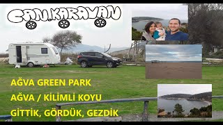 AĞVA GREEN PARK KAMPİNG, AĞVA VE AĞVA KİLİMLİ KOYU GİTTİK, GÖRDÜK, GEZDİK